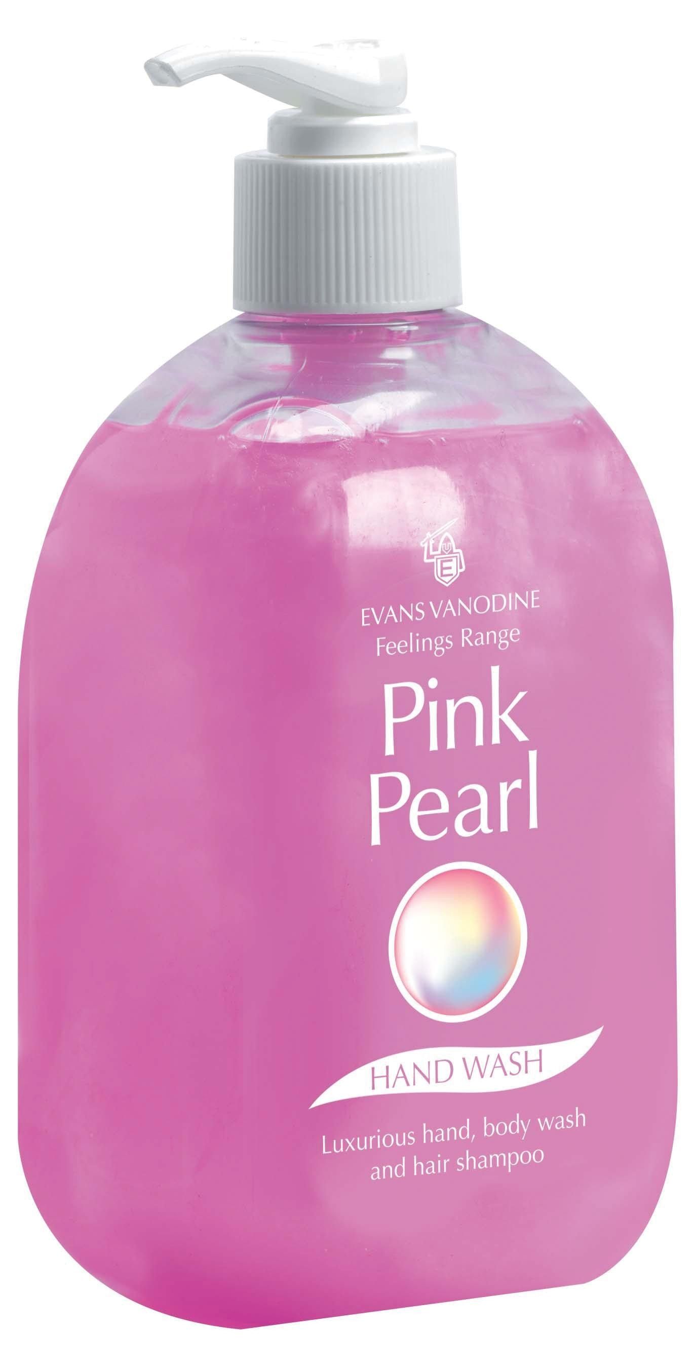 Evans Pink Pearl - Hand, Hair & Body Wash - 500ml