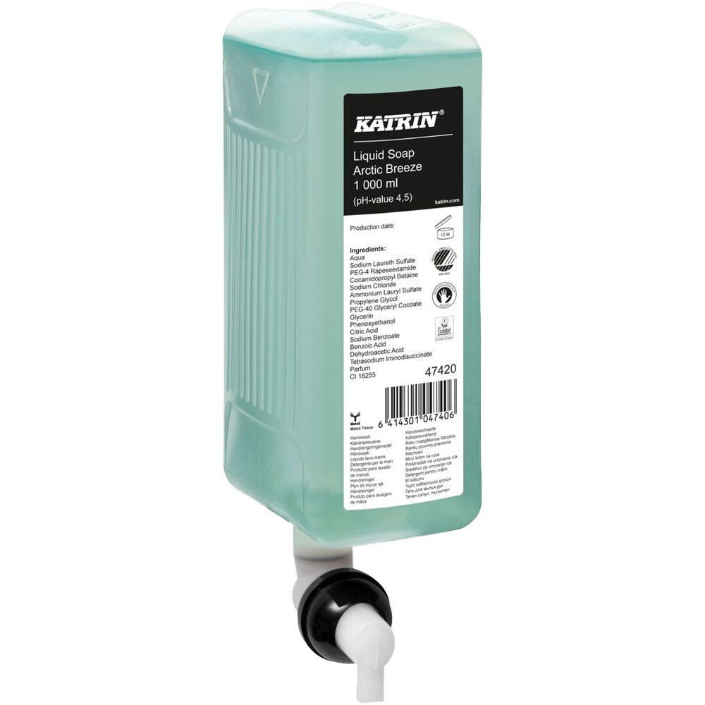 Katrin - Arctic Breeze Liquid Soap - 1 Ltr - 47420