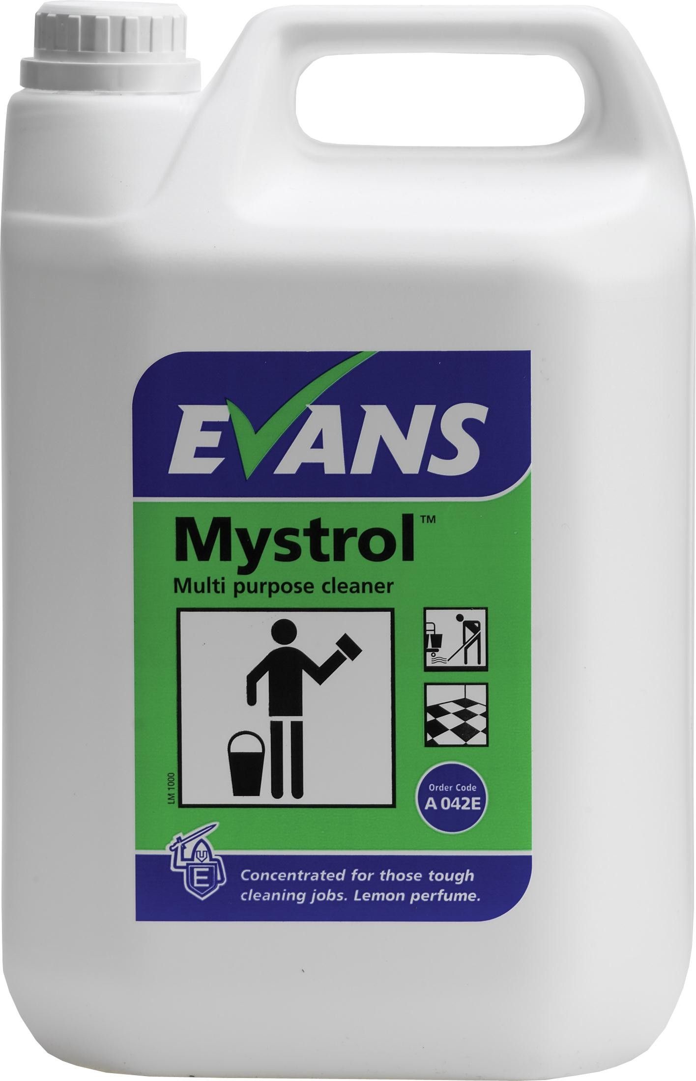 Evans Mystrol - Concentrated All Purpose Cleaner 5 Ltr
