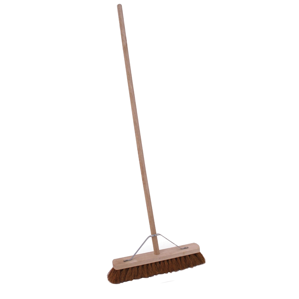 Stiff Platform Broom c/w Stale - 18"/450mm