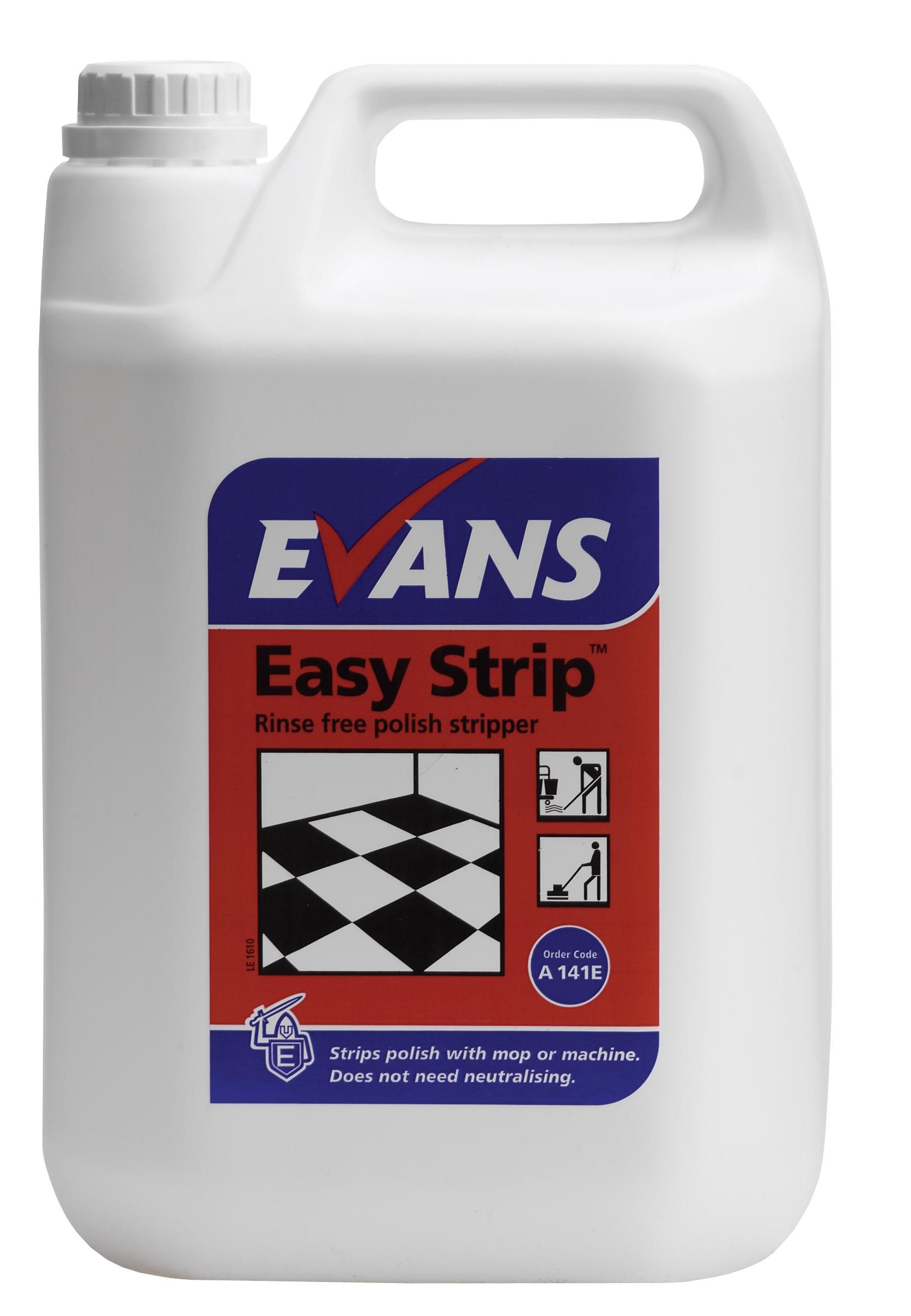 Evans Easy Strip - Polish Stripper & Wax Remover 5 Ltr
