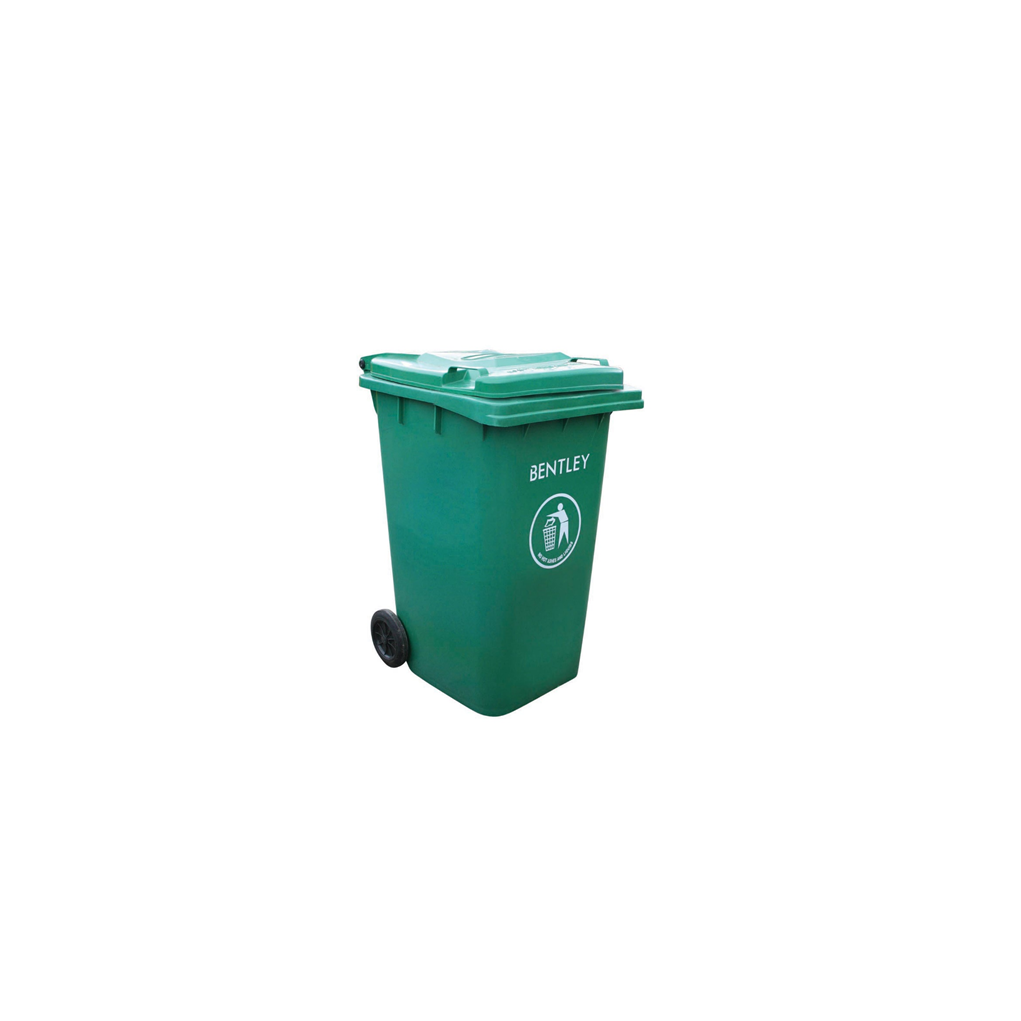 240 Ltr Wheelie Bin - Green