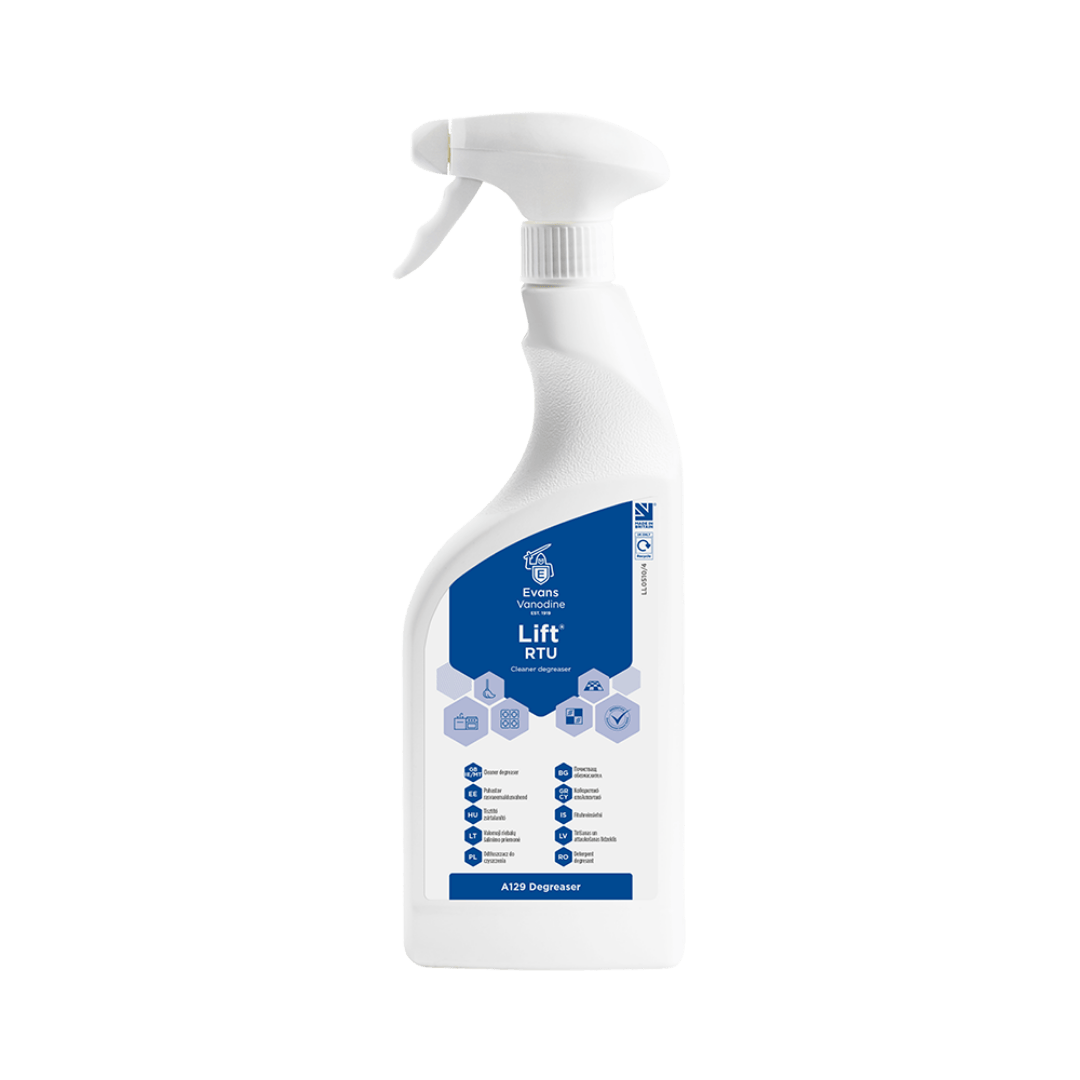 Evans Lift - Powerful, Unperfumed Cleaner 750ml RTU