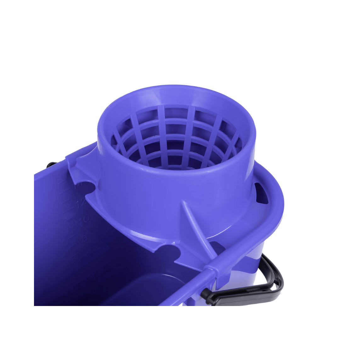 15 Ltr Mop Bucket With Wringer - Yellow