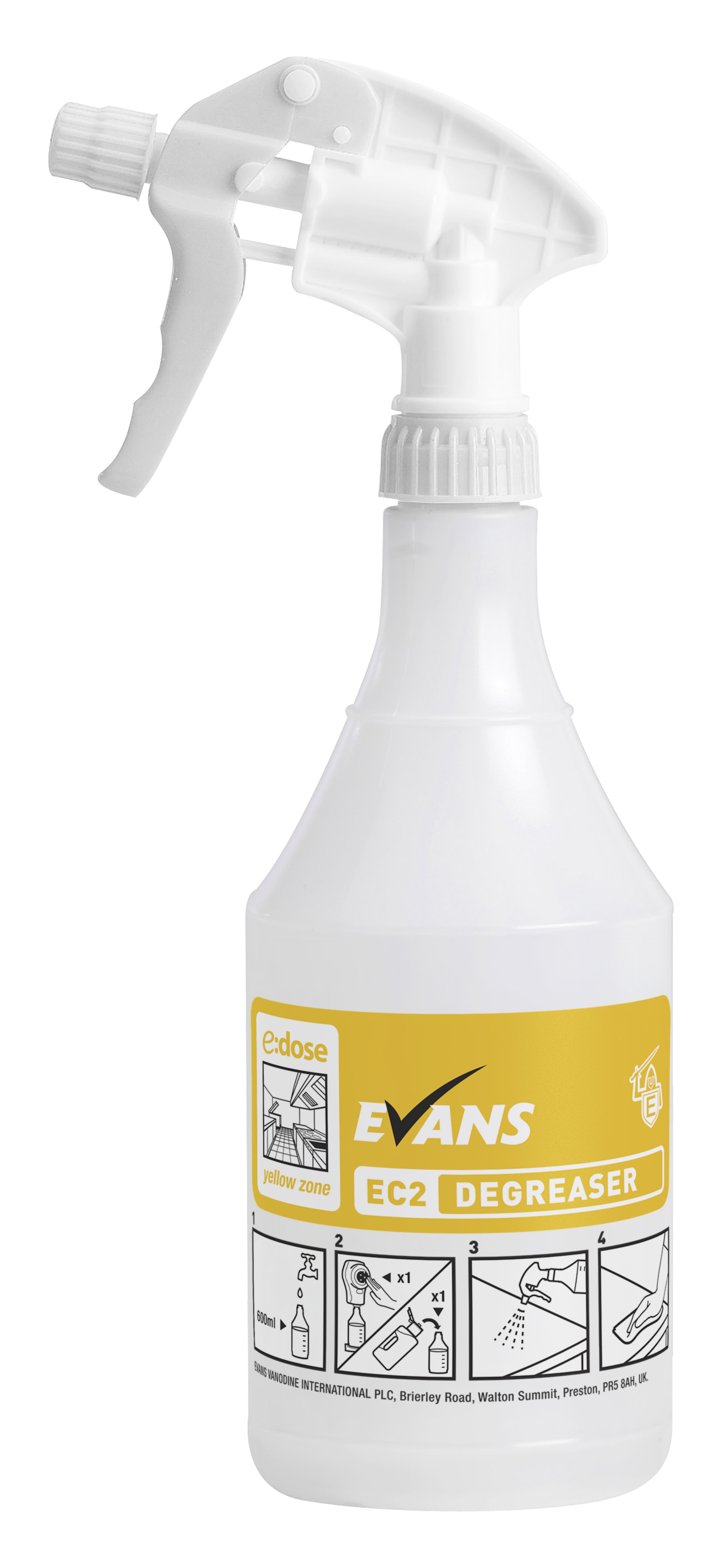 Evans Eco Concentrate - EC2 Spray Bottle