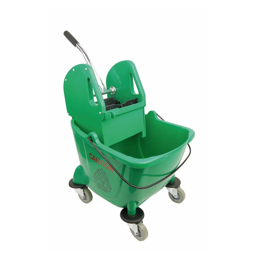 GREEN 20 Ltr  - Janitorial Kentucky System with wheels
