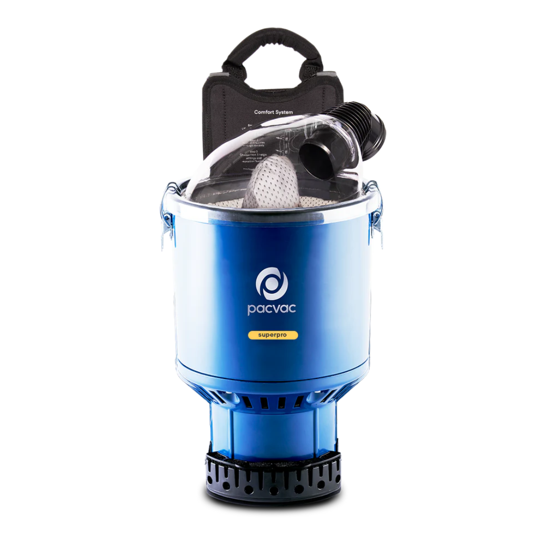 Pacvac  Superpro Backpack Vacuum - Corded