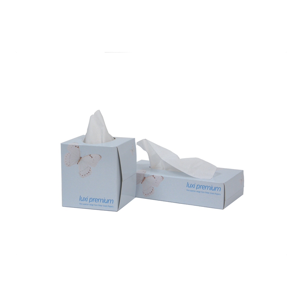 Cloud Soft Cube Paper Tissues - 2 Ply 
