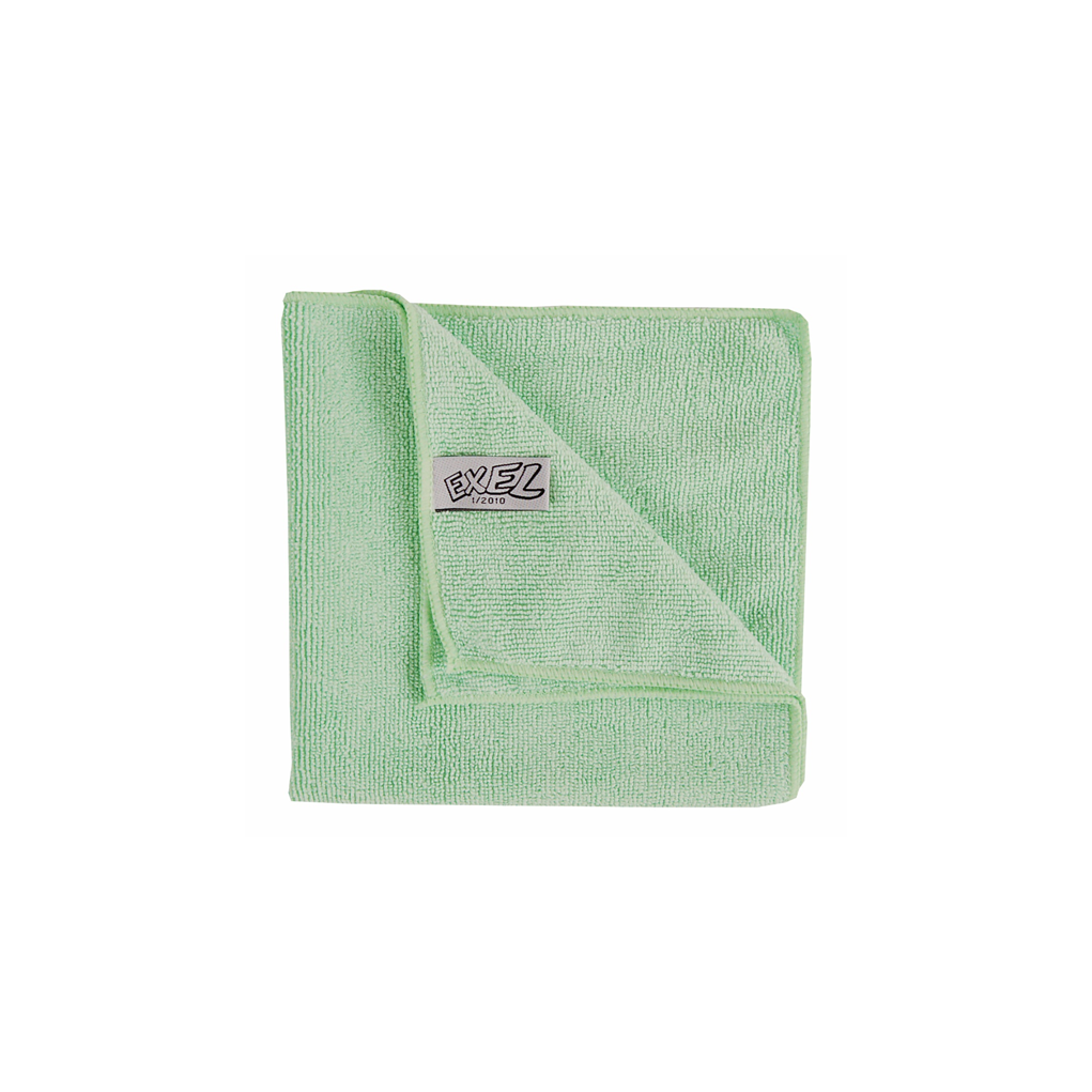 Premium Microfibre Cloths 40 x 40cm - Green