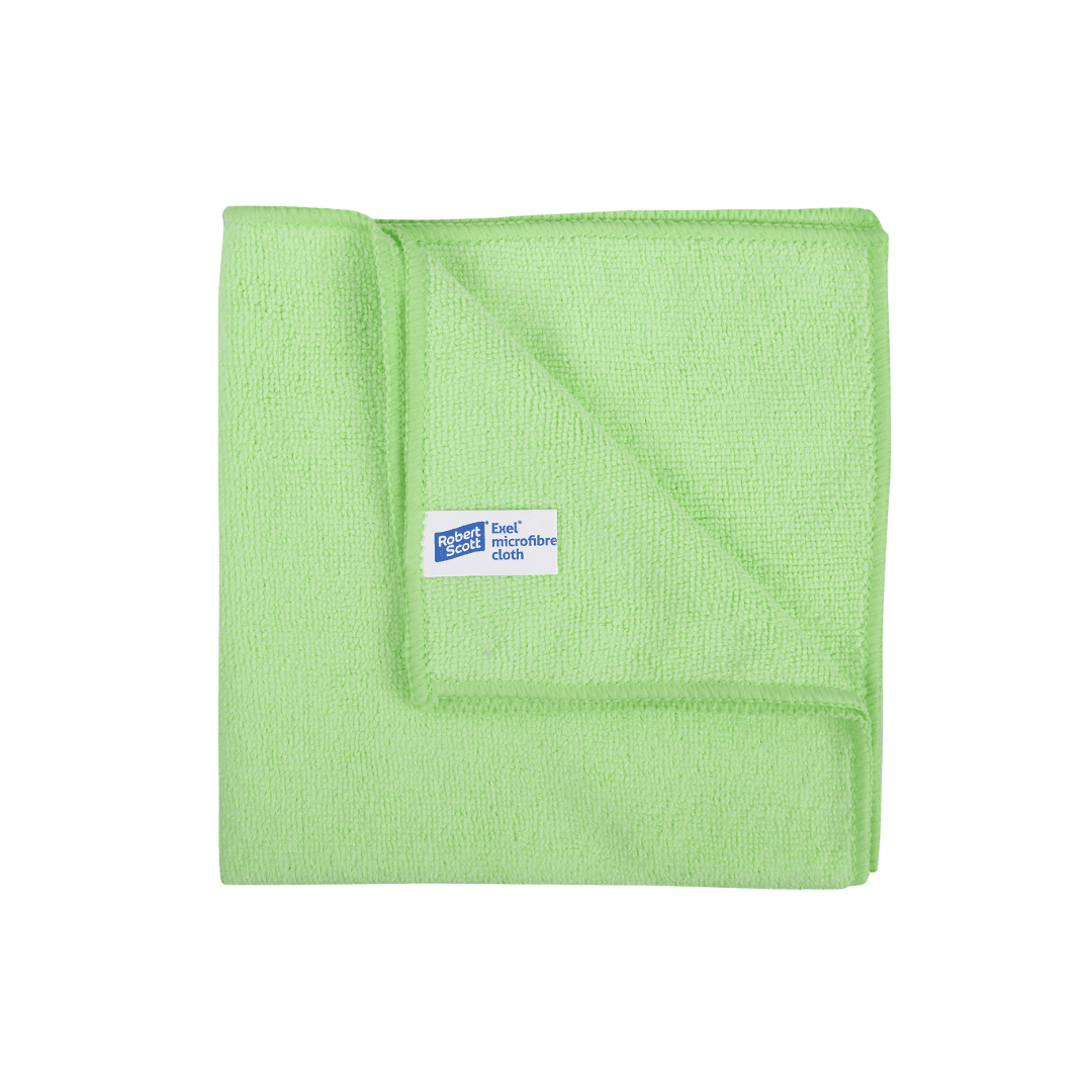 Premium Microfibre Cloths 40 x 40cm - Green