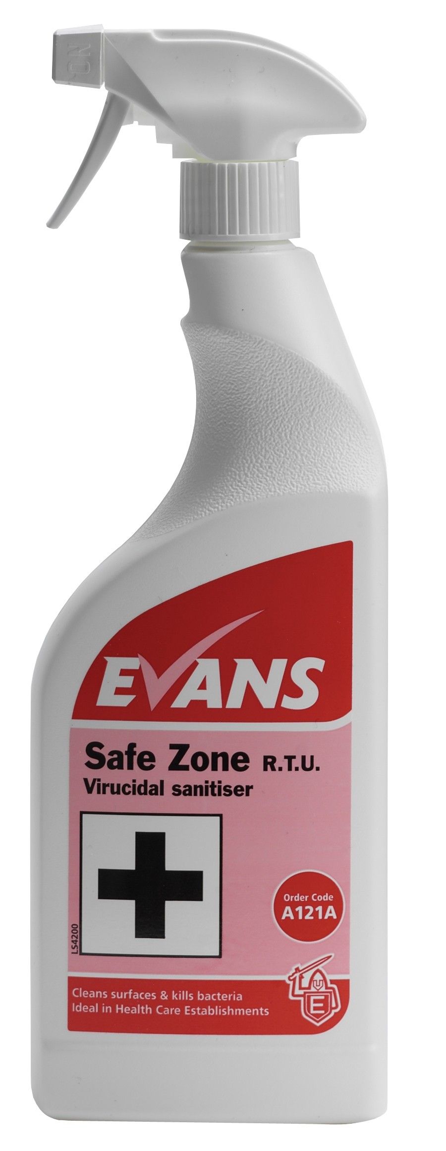 Evans Safe Zone Plus - Disinfectant Cleaner 750ml RTU