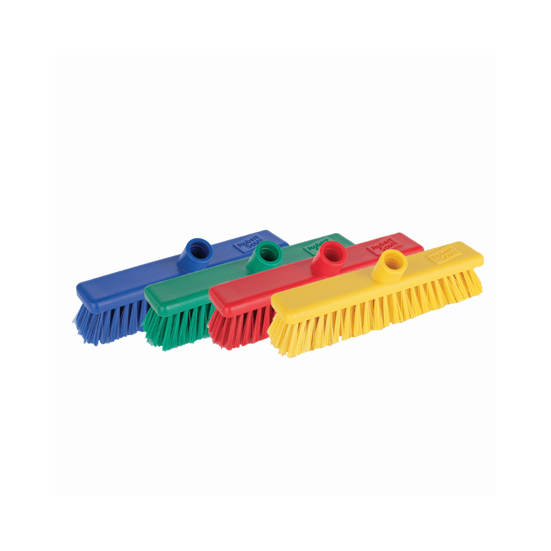 Stiff Hygiene Broom Head 12"/300mm