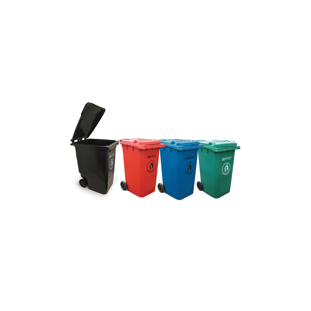 240 Ltr Wheelie Bin - Red