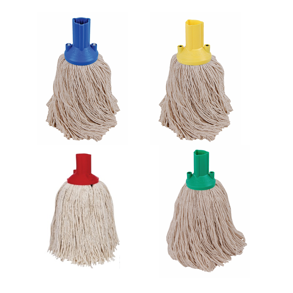 Exel 200g Socket Twine Mops - Yellow