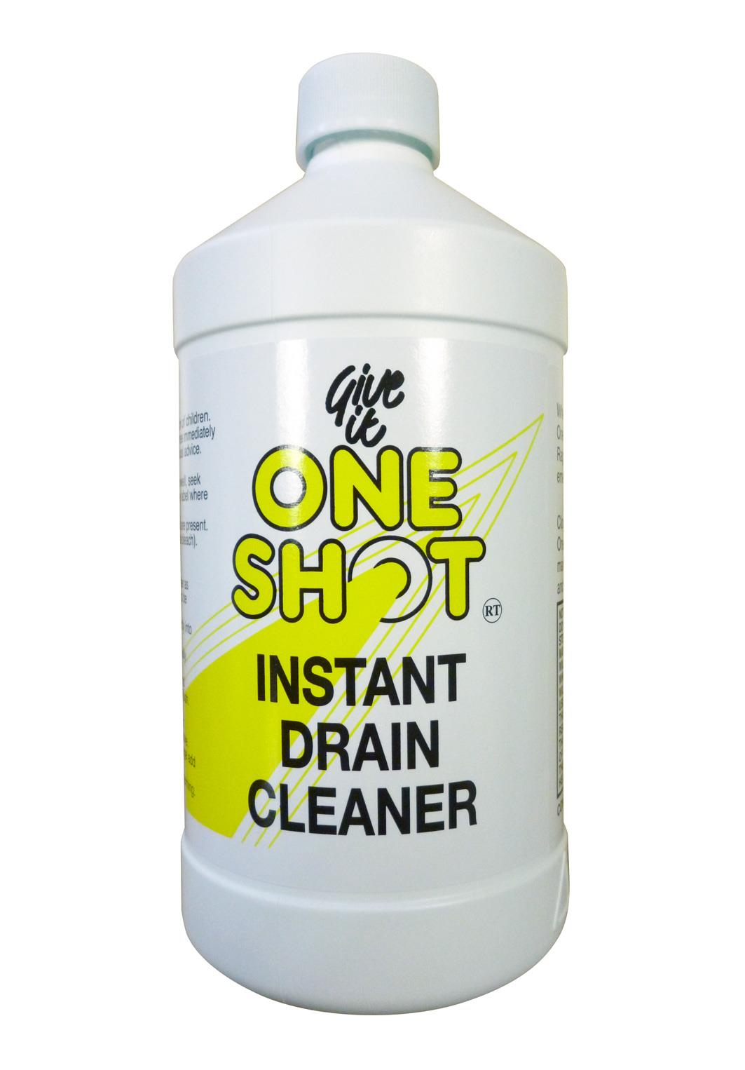 One Shot Instant Drain Cleaner 1ltr