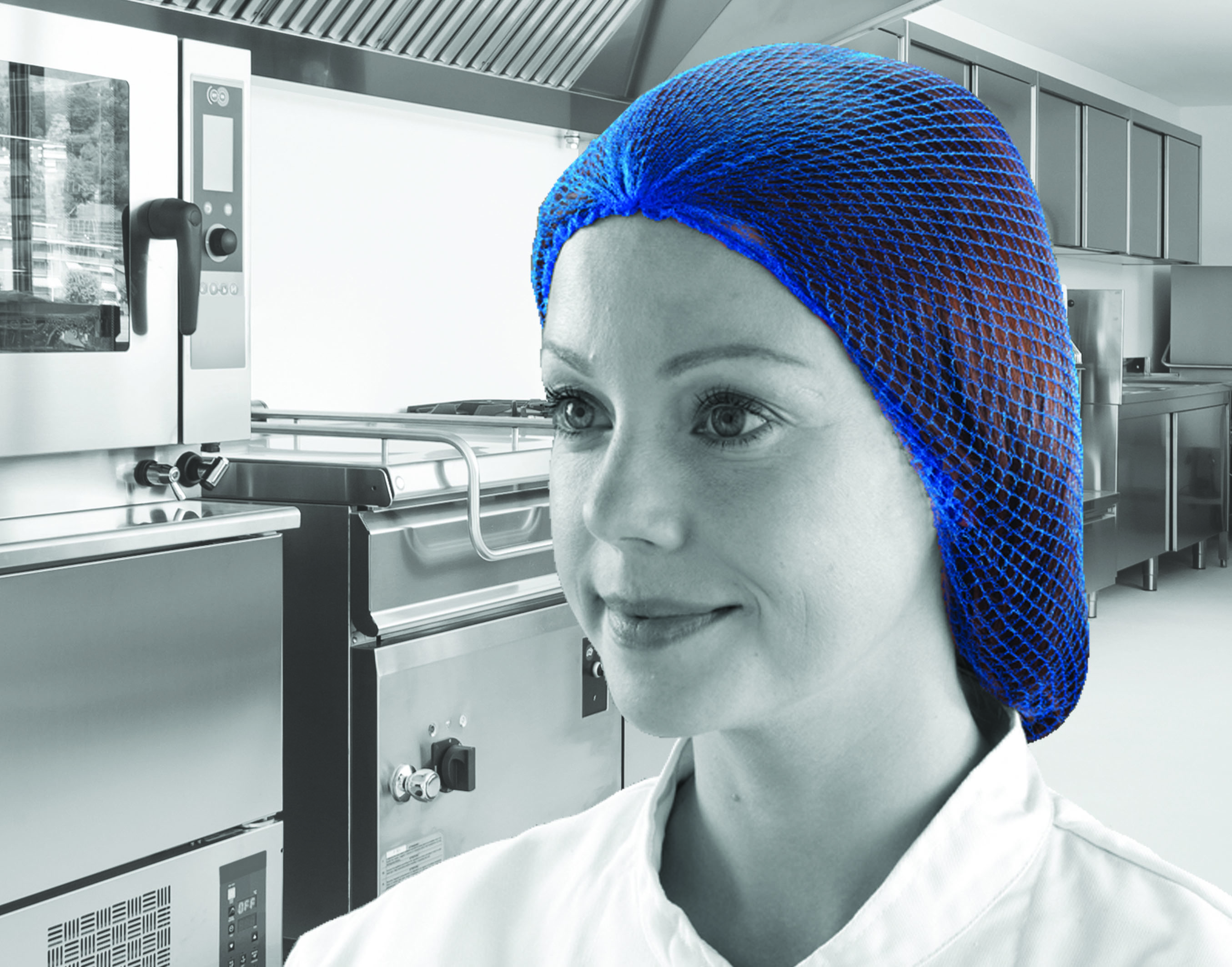 DM/NETS Hairnet - One Size - Blue