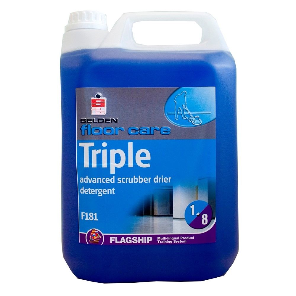 Selden Triple - Scrubber/Drier Detergent 5 Ltr