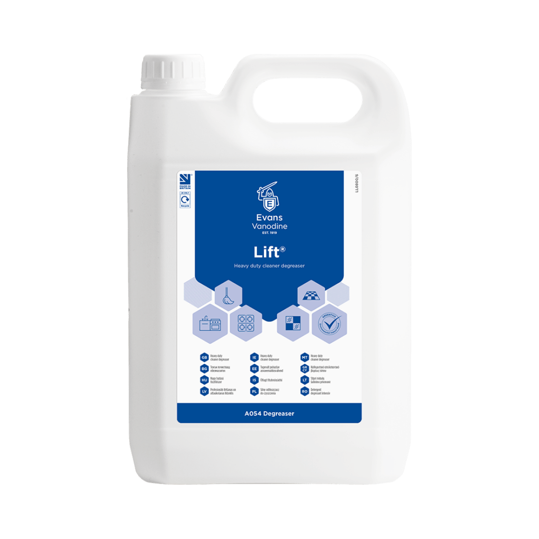 Evans Lift - Powerful, Unperfumed Cleaner 5 Ltr