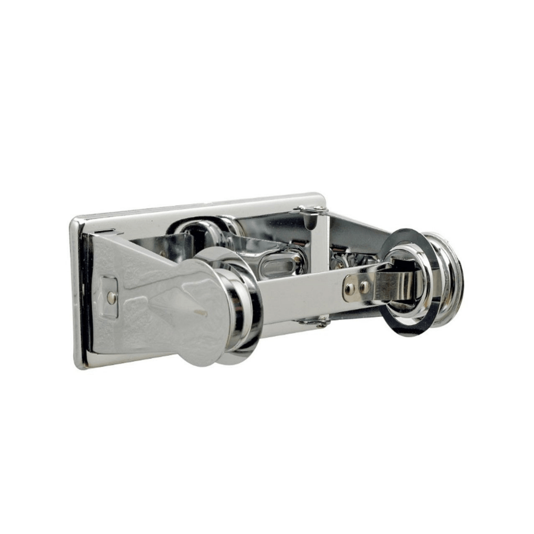 Lockable Chrome Toilet Roll Holder