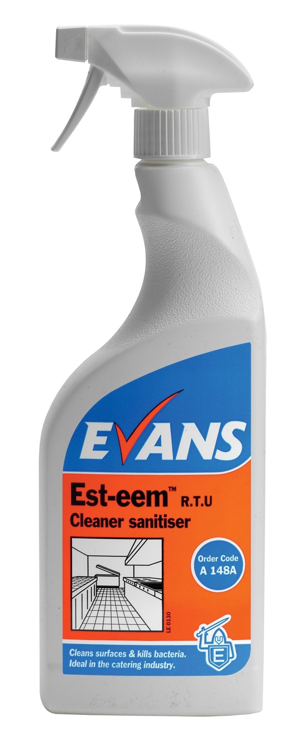 Evans Esteem - Unperfumed Cleaner & Sanitiser 750 ml
