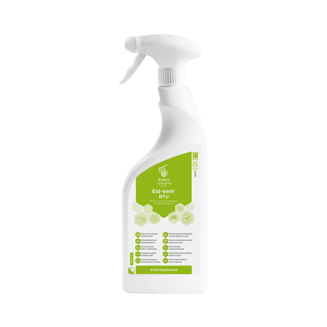 Evans Esteem - Unperfumed Cleaner & Sanitiser 750 ml