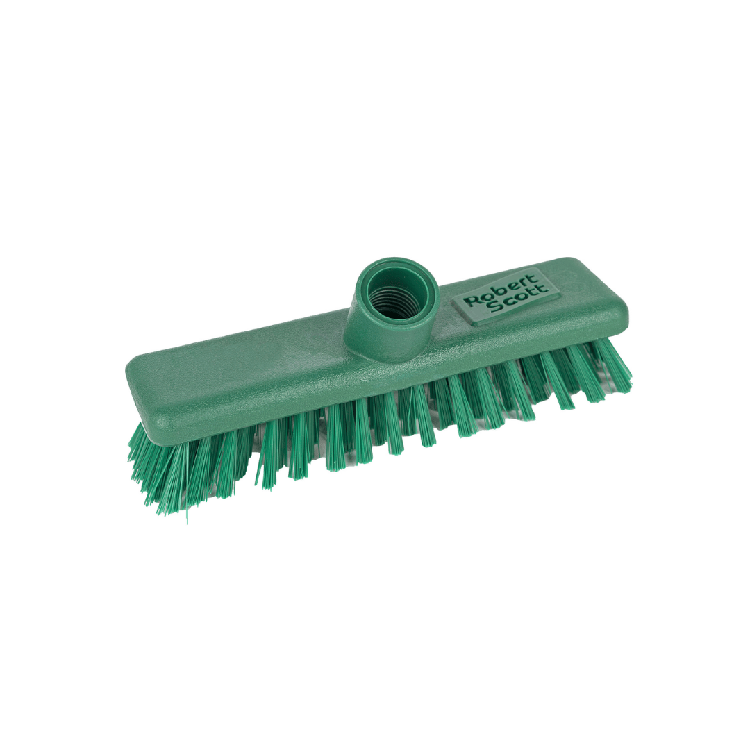 Hygiene Deck Scrub Brush - 9"/230mm - Green