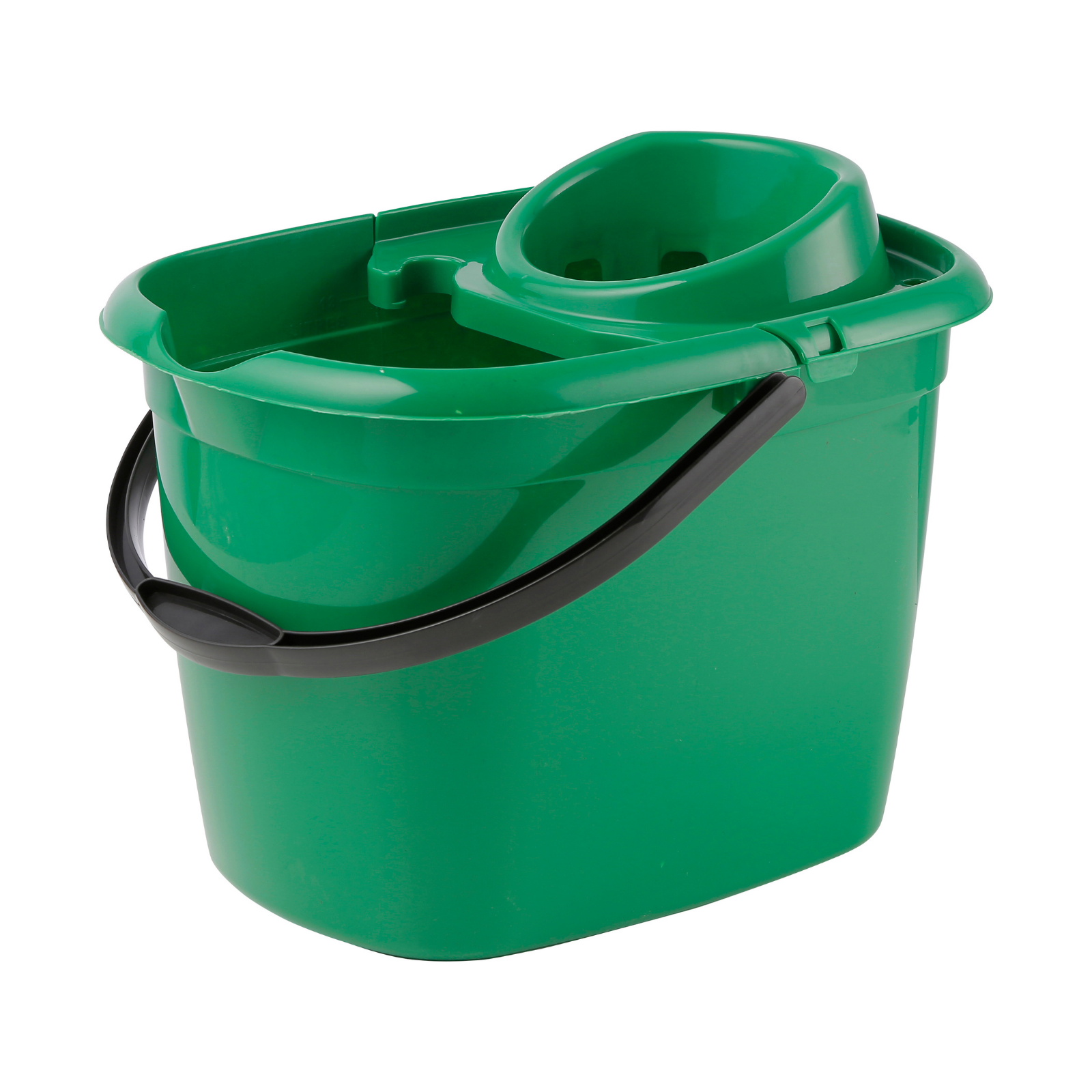 14 Ltr Standard Mop Bucket - Green