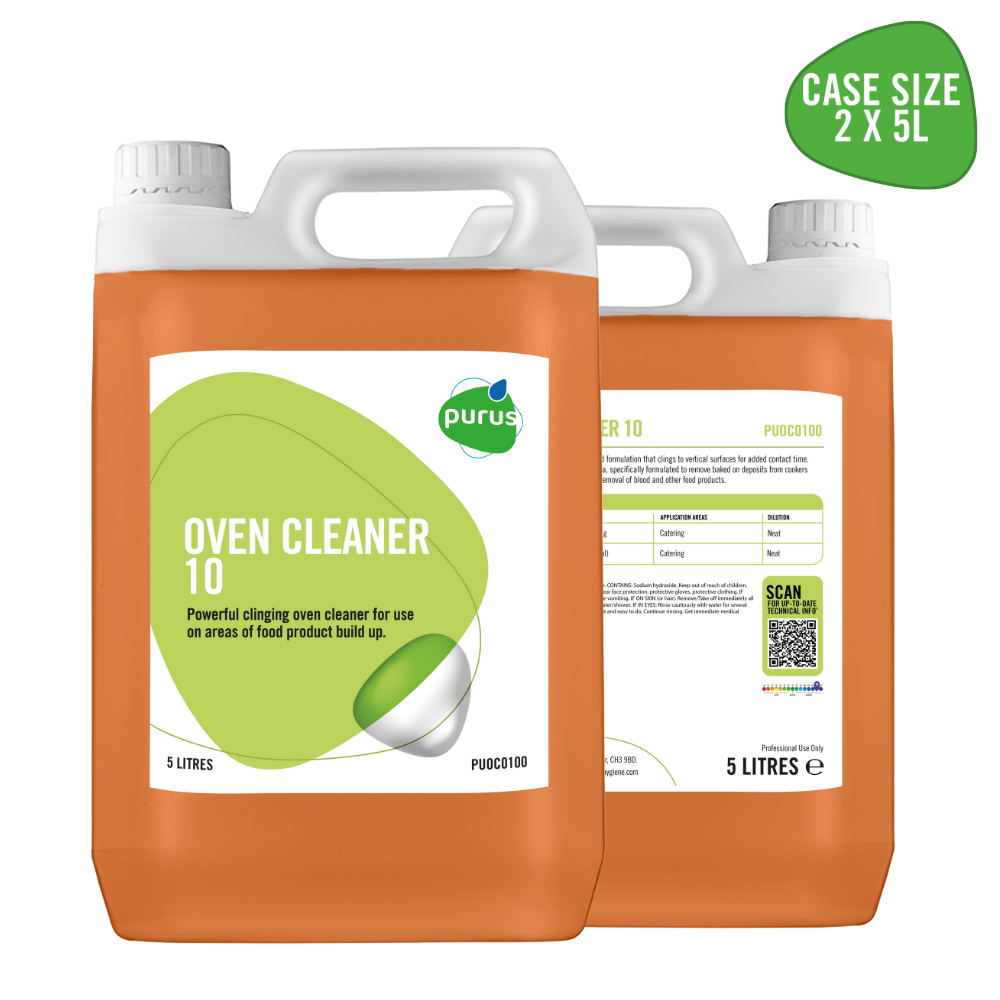 Purus Powerful Oven Cleaner 10 | 2 x 5 Ltr
