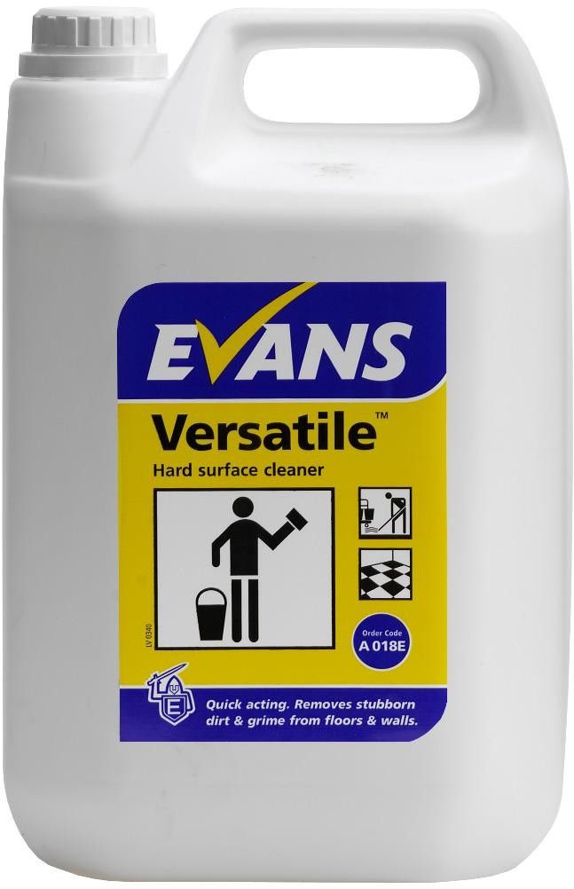 Evans Versatile - Hard Surface Cleaner 5 Ltr