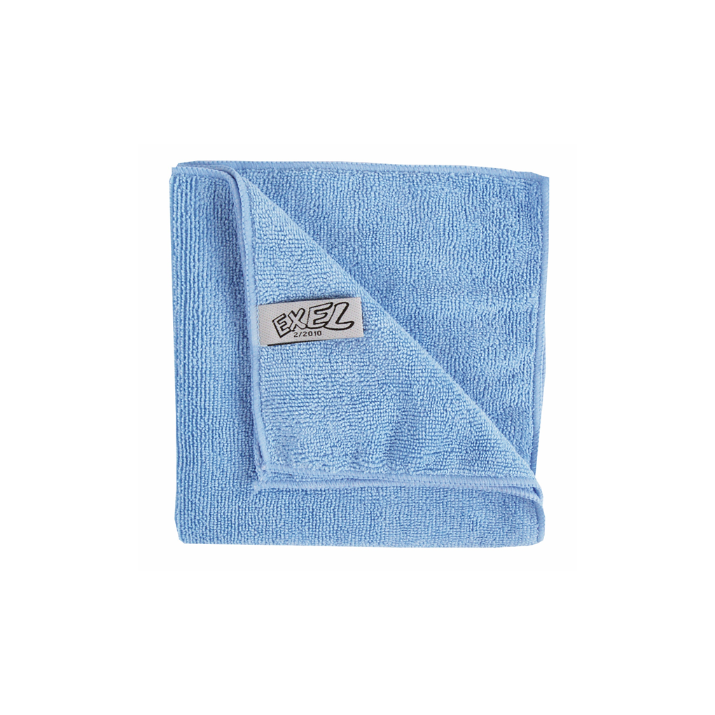 Premium Microfibre Cloths 40 x 40cm - Blue