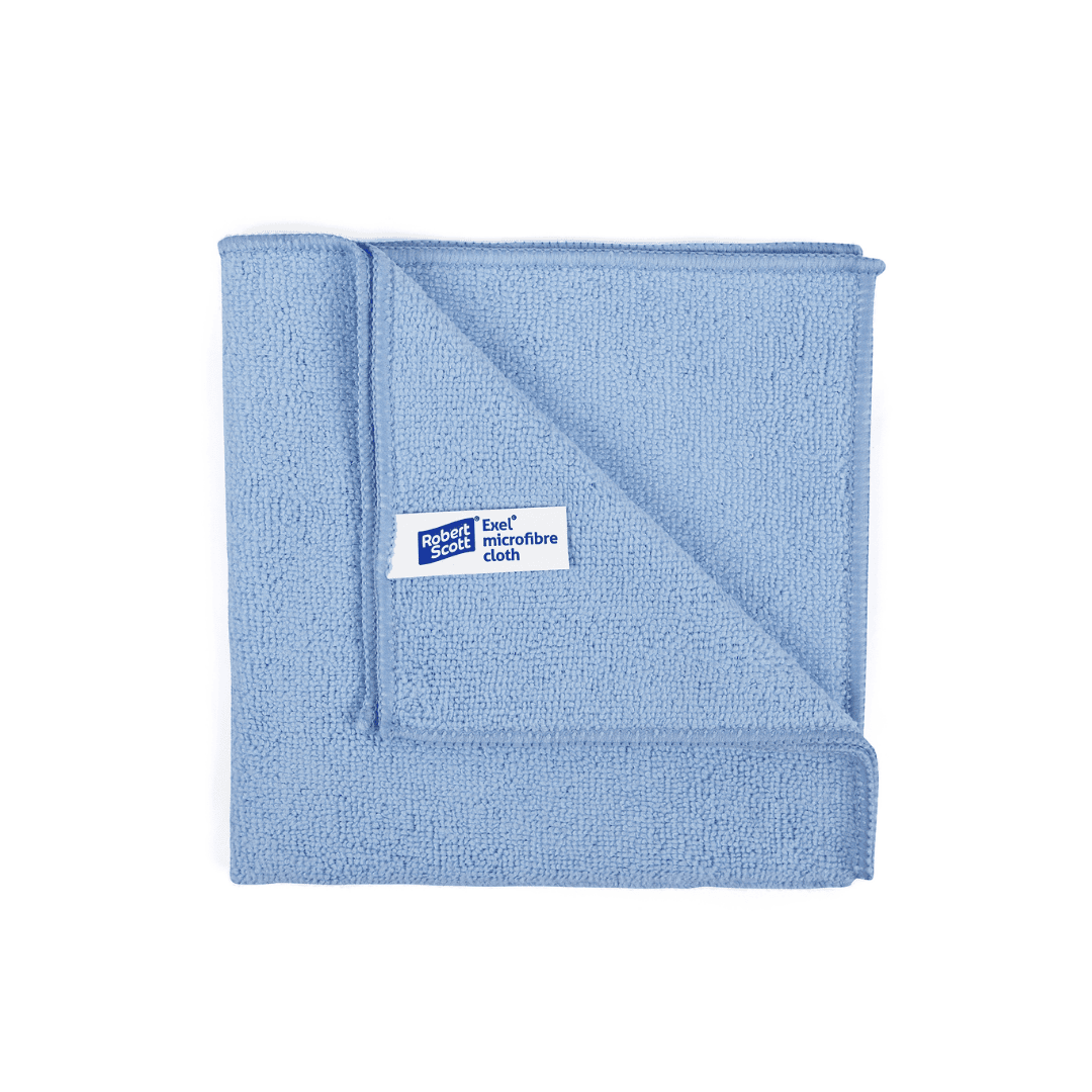 Premium Microfibre Cloths 40 x 40cm - Blue