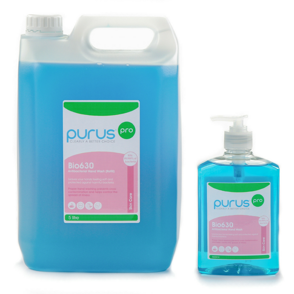 Purus Pro - Bio630 - Anti-Bac Hand Wash 500ml