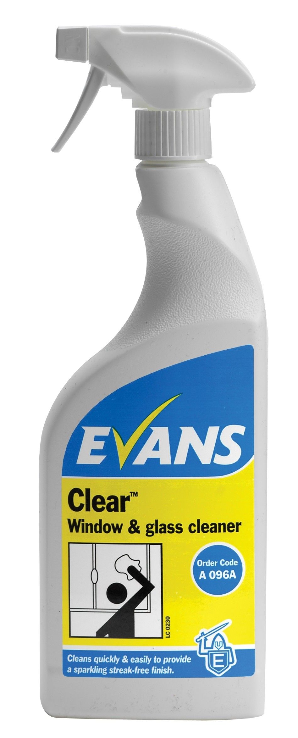 Evans Clear - Glass & Stainless Steel Cleaner 750ml RTU