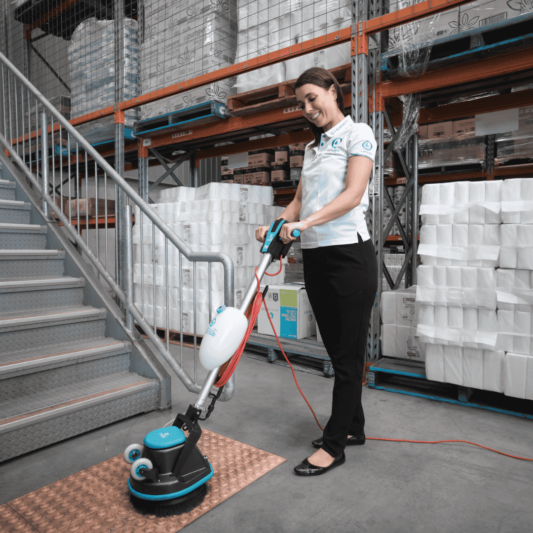 i-scrub 30EM Pro Battery Scrubber Dryer 