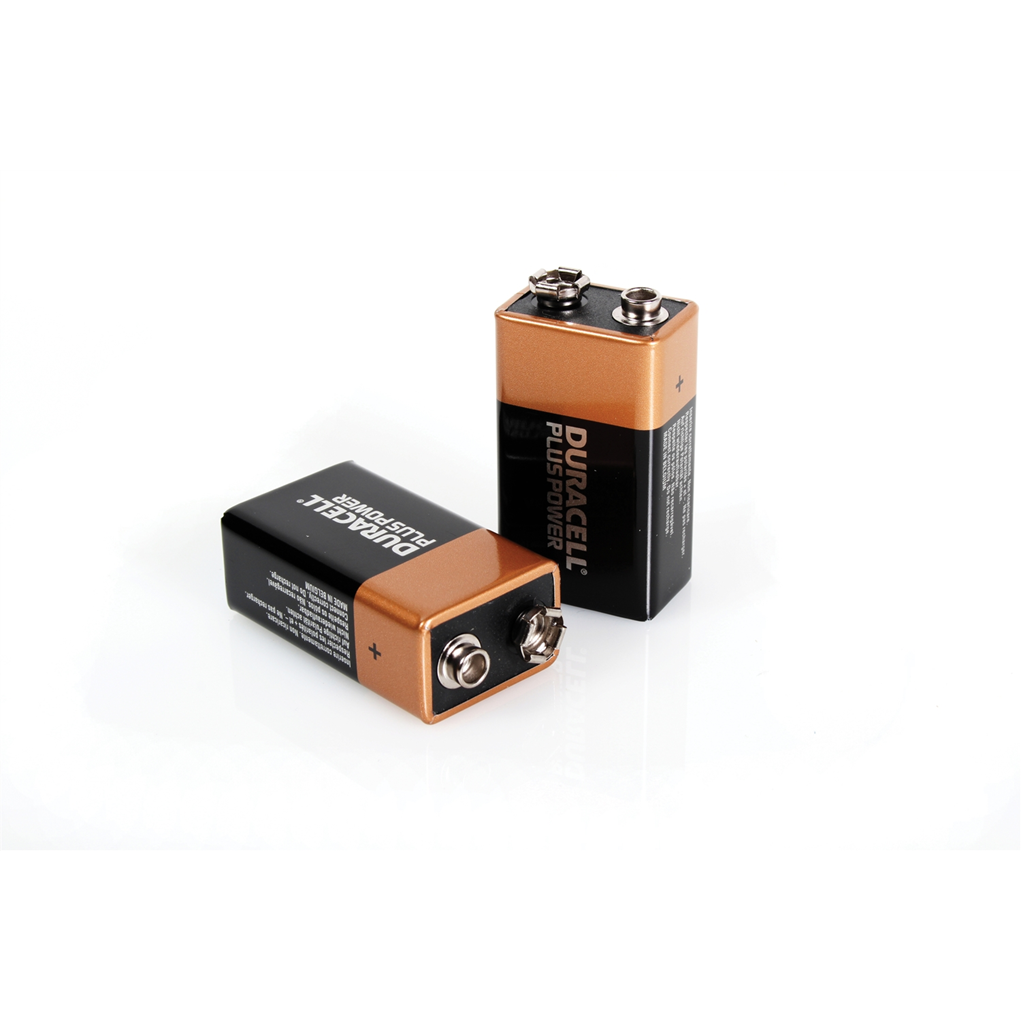 9V Duracell Batteries