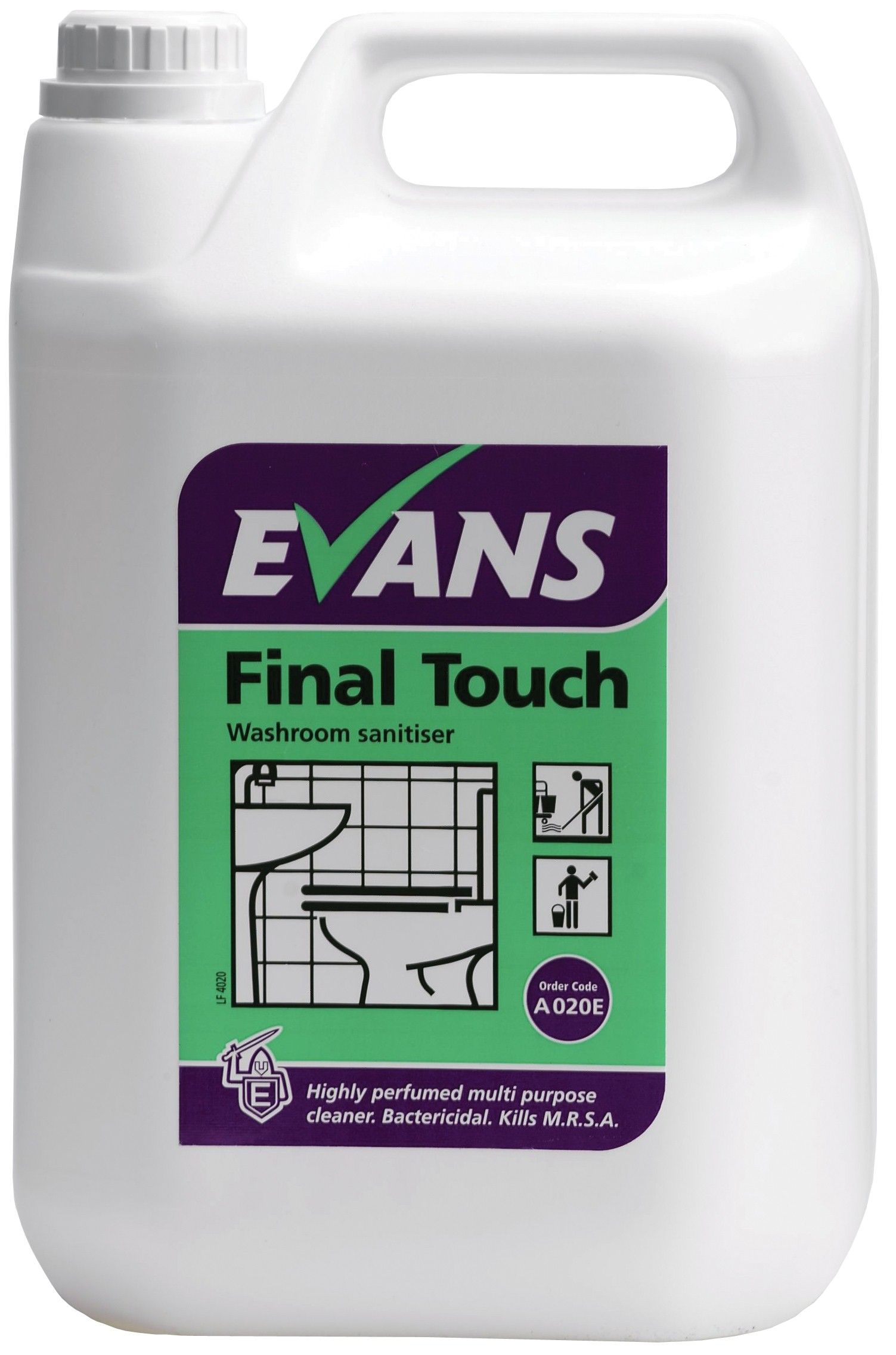 Evans Final Touch - Washroom Cleaner & Sanitiser 5 Ltr