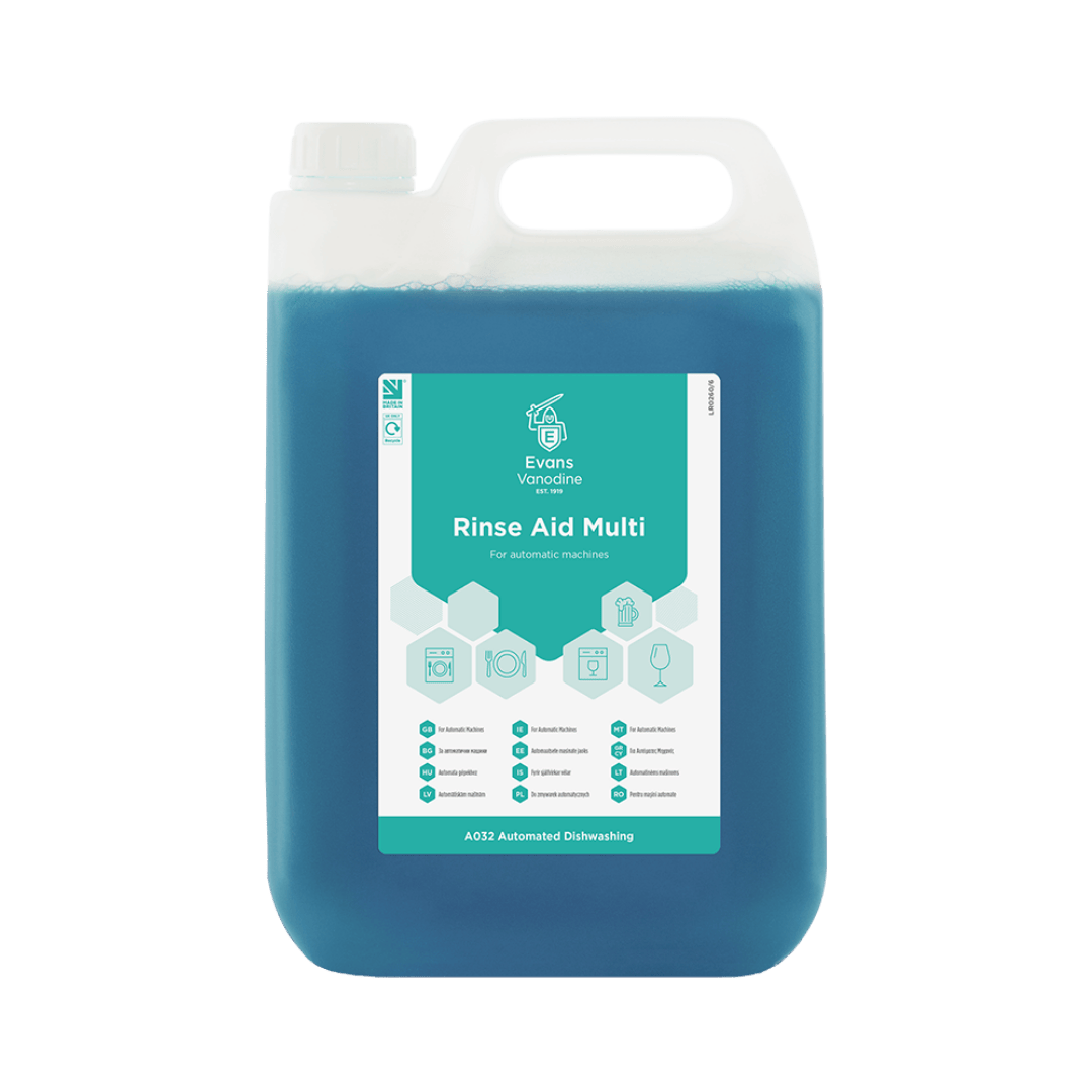 Evans Rinse Aid Multi - For Automatic Machines 5 ltr