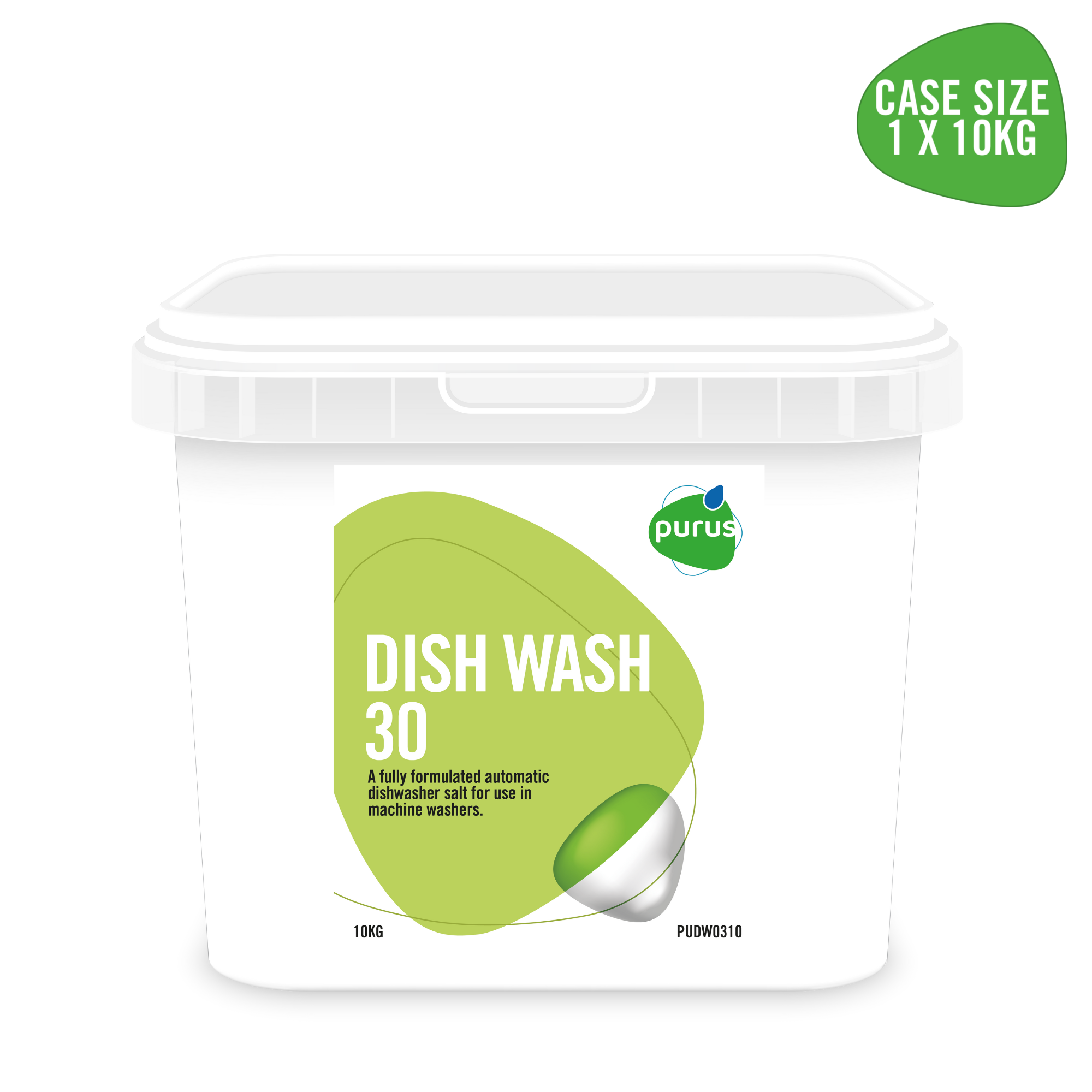 Purus Dishwash Salt | 10KG Tub