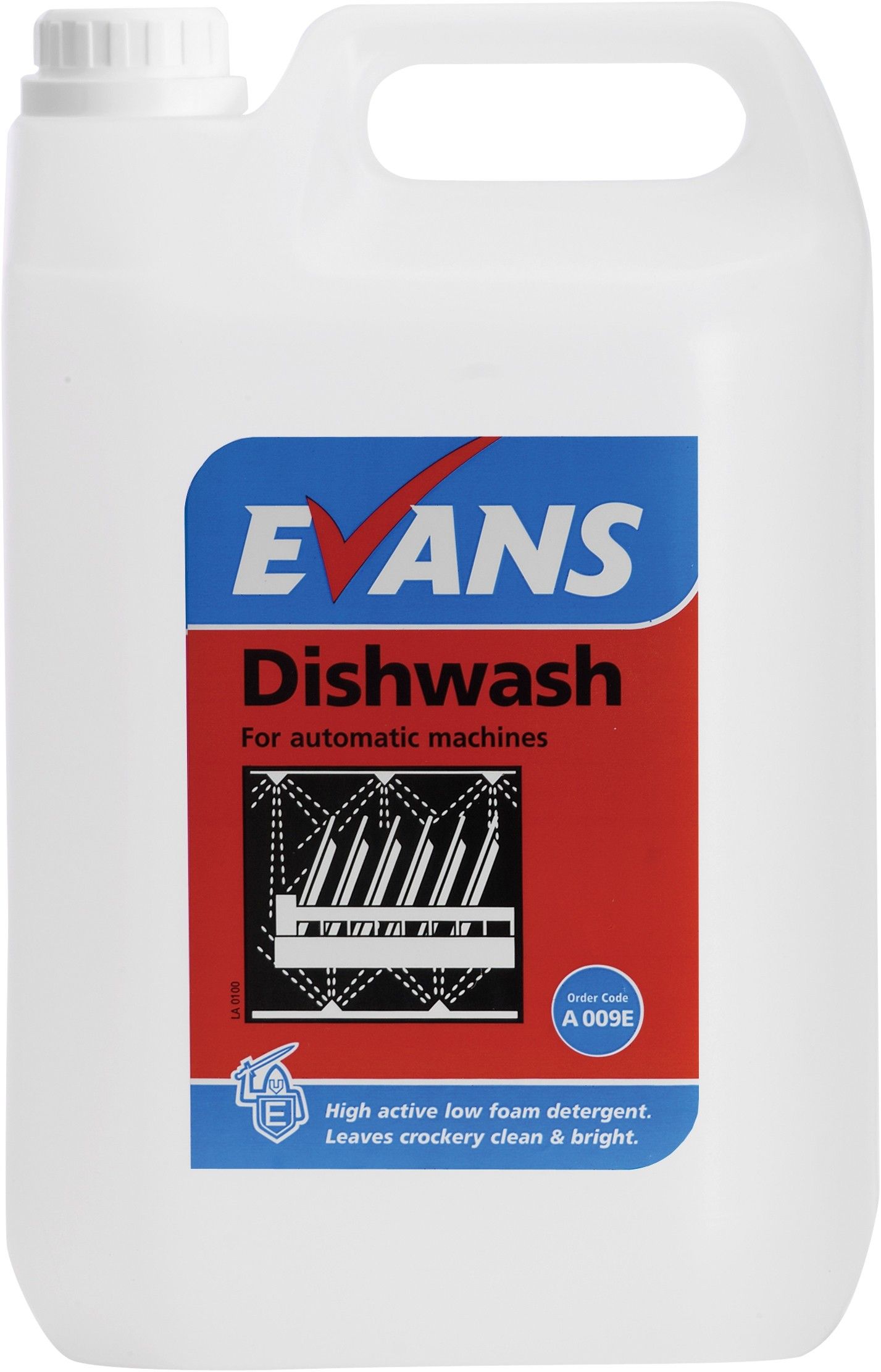 Evans Dishwash - General Machine Detergent 5 Ltr