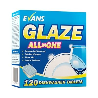 Evans Glaze 5-in-1 Dish Washing Tablets 
