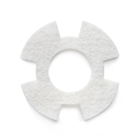I-Mop Lite Floor Pads - White - Light Buffing & Polishing Pad