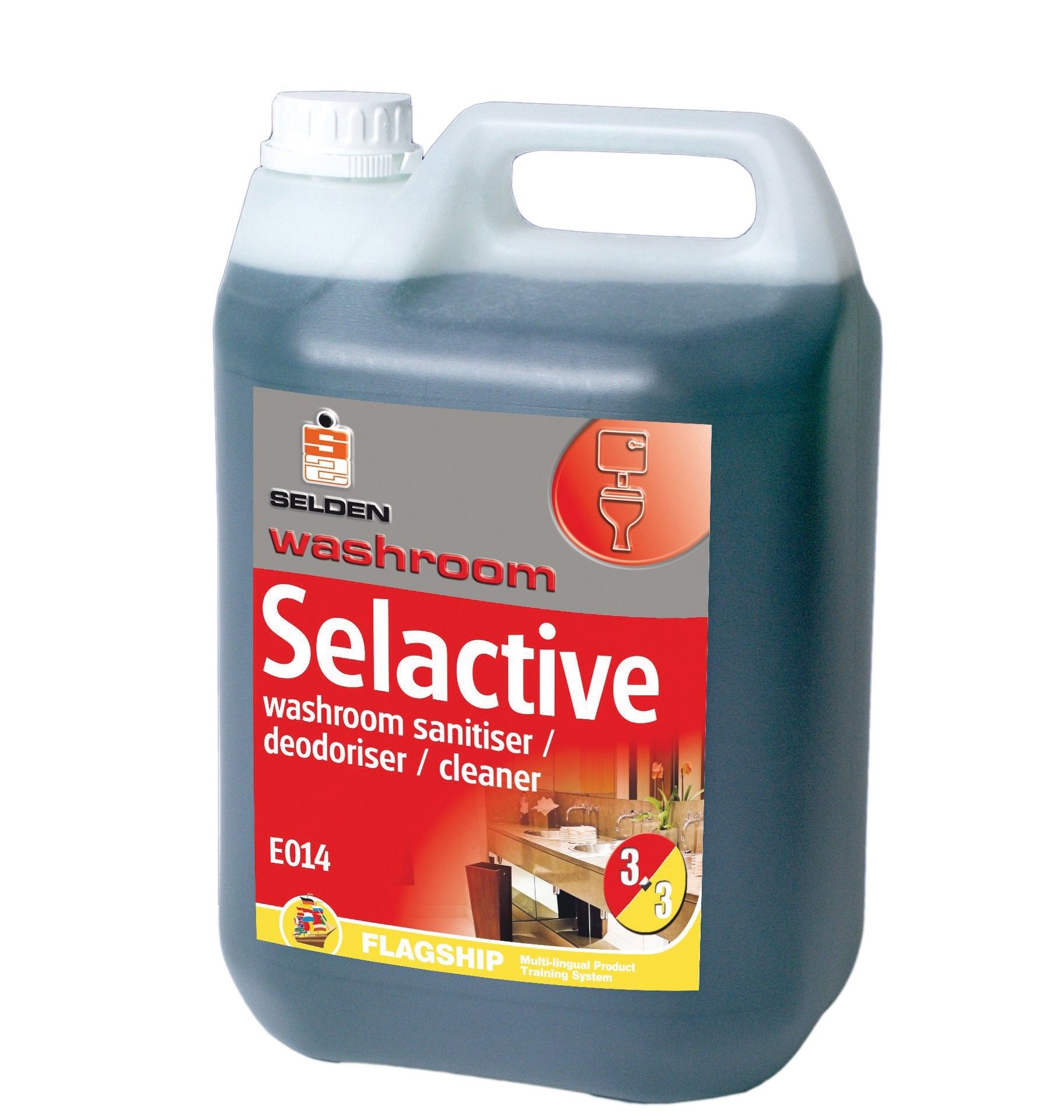 Selden Selactive - 3 in 1 Cleaner Disinfectant 5 Ltr