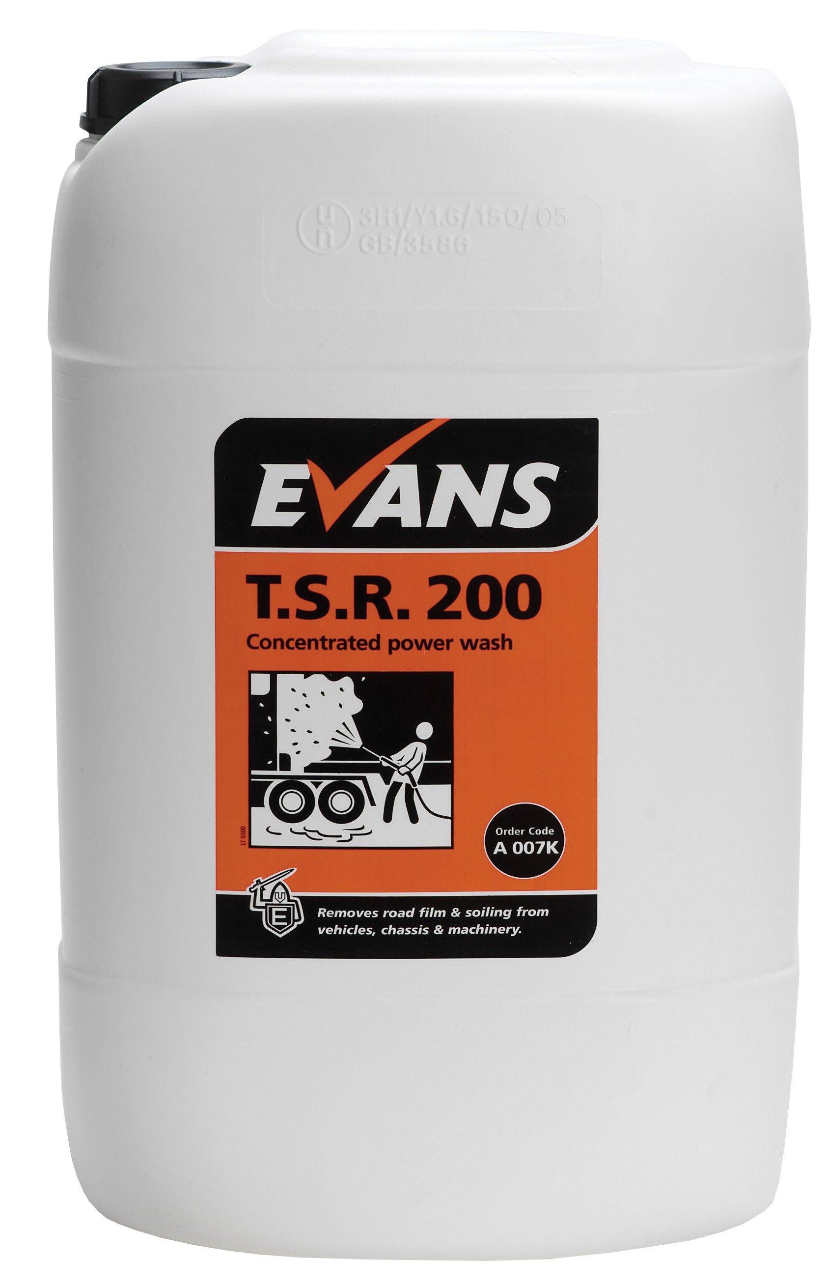 Evans T.S.R 200 - High Strength Traffic Soil Remover 25 Ltr