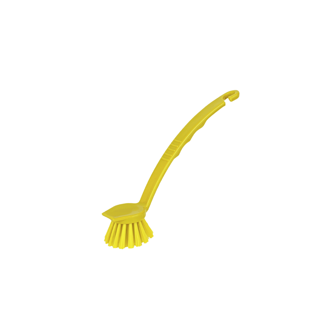 25cm Washing Up Brush - Yellow