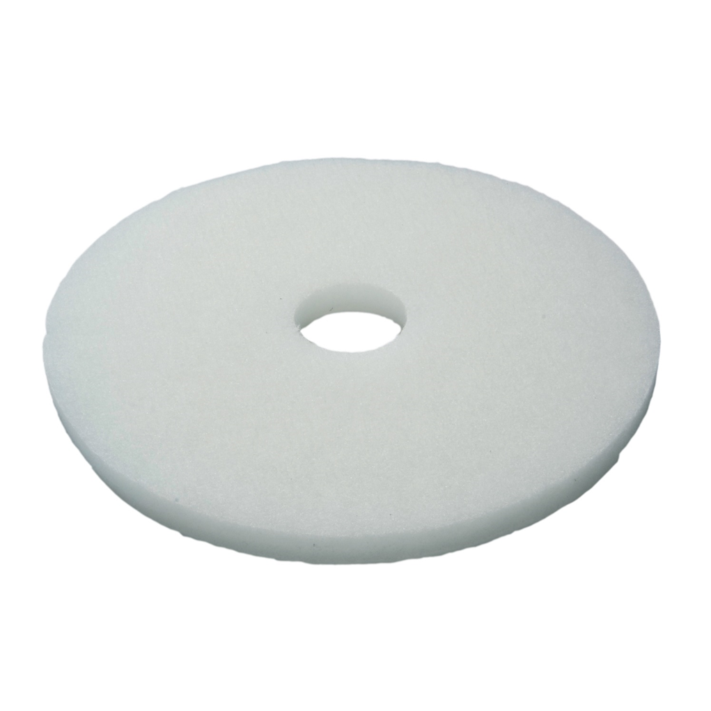 Floor Pad - 12" - White 