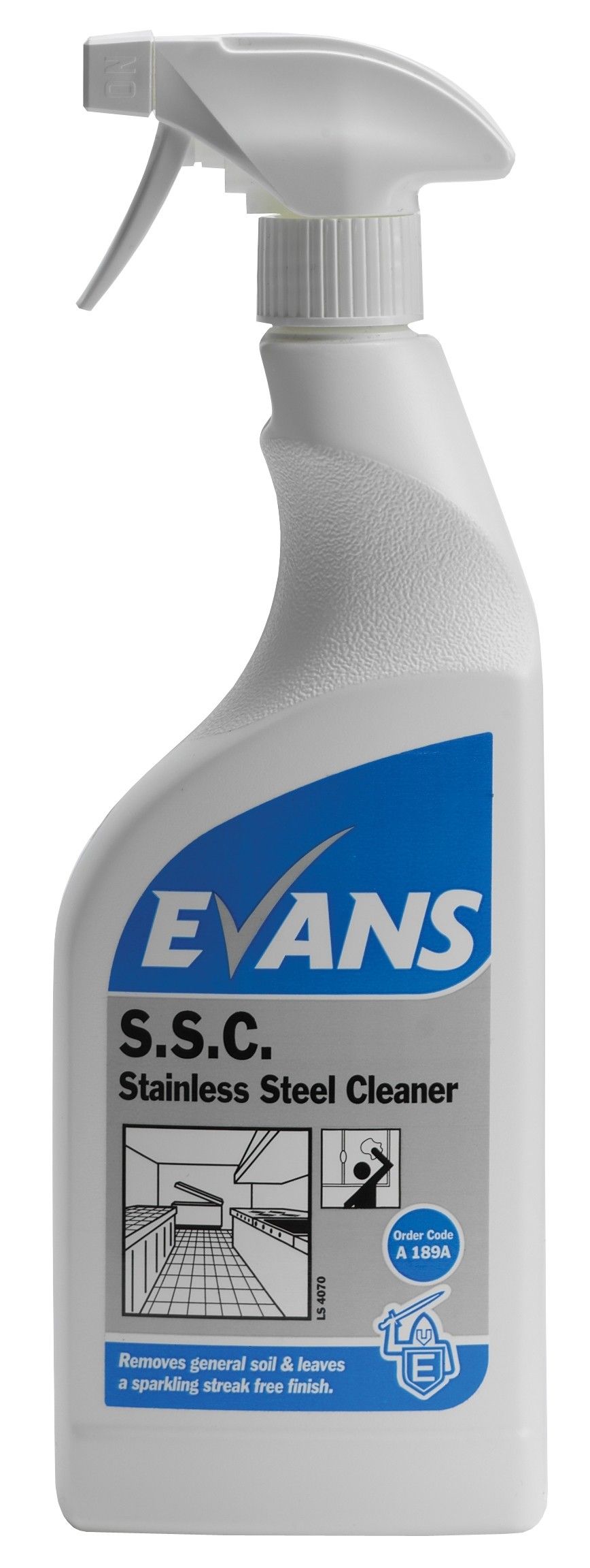 Evans S.S.C - Stainless Steel Cleaner 750ml RTU