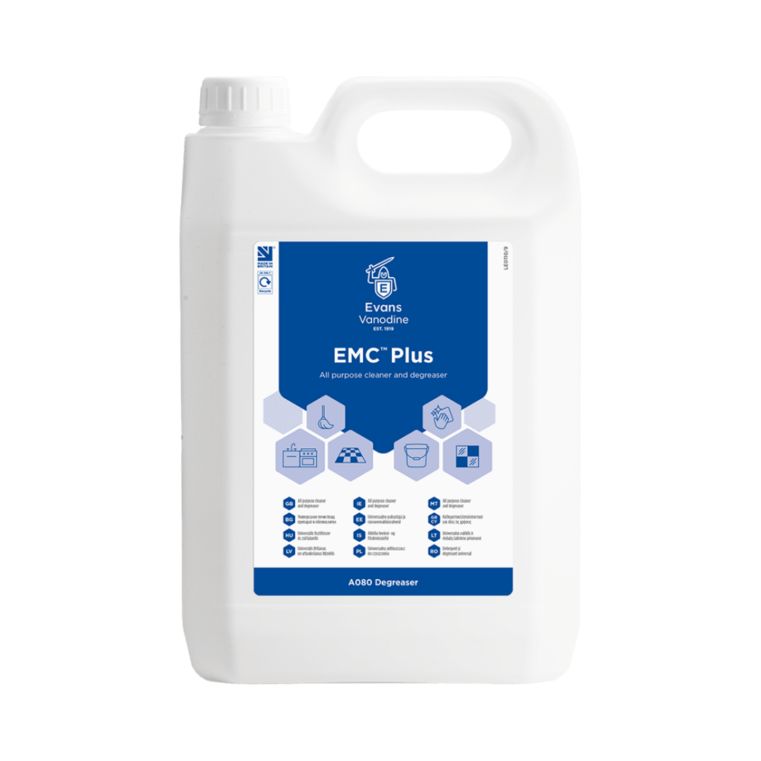 Evans E.M.C Plus - Safety Floor Cleaner & Degreaser 5 Ltr
