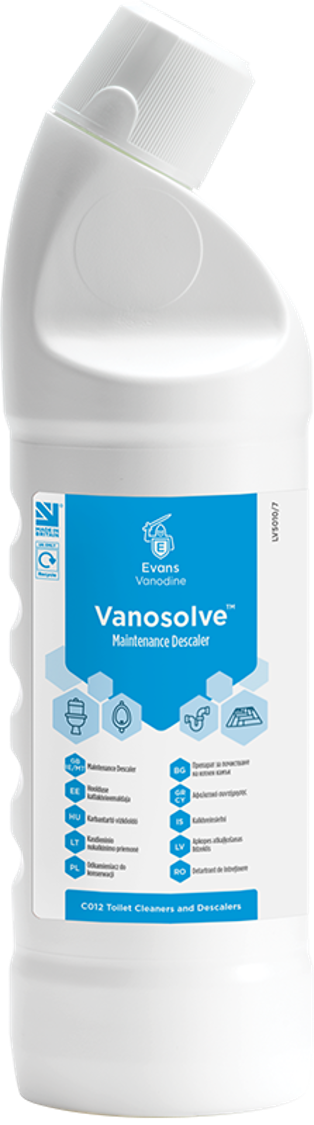 Evans Vanosolve - Strong Toilet Cleaner & Descaler 1 Ltr
