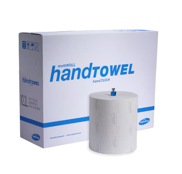 Hagleitner - Hand Towel Roll - 2 Ply White Mixed - 222M