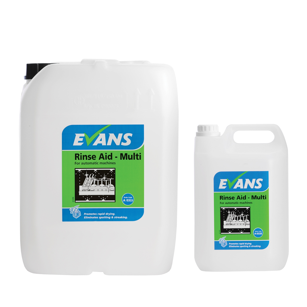 Evans Rinse Aid Multi - For Automatic Machines